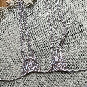 Stone Fox Swim Cheetah Top